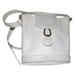 Gucci Bags | Gucci Vintage White Bucket Bag Small G Logo Coated Canvas And White Leather | Color: White | Size: 10" (At Top) X 4" X 10"