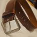 J. Crew Accessories | Leather Jcrew Belt, Size Small | Color: Brown | Size: Os