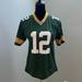 Nike Shirts & Tops | Green Bay Packers, Nfl, Aaron Rodgers Jersey Youth Large | Color: Gold/Green | Size: Lb