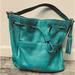 Coach Bags | Coach Cross Body Teal Purse | Color: Green/Silver | Size: Os