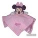 Disney Toys | Disney Baby Security Blanket Lovey Plush Toy Pink Minnie Mouse Satin Back | Color: Black/Pink | Size: Osbb