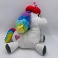 Disney Toys | Disney Parks Inside Out Rainbow Unicorn Plush 18" Stuffed Animal Toy Lovey | Color: Red/White | Size: Osbb