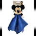 Disney Toys | Disney Mickey Mouse Security Blanket | Color: Blue | Size: Osbb