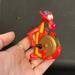 Disney Toys | Disney Mcdonalds Vtg 1998 Mulan Mushu With Gong 3" Action Figure | Color: Gold/Red | Size: Osb