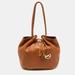 Michael Kors Bags | Michael Kors Tan Leather Tassel Hobo | Color: Tan | Size: Os