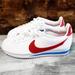 Nike Shoes | Nike Cortez Basic Sl Shoes White/Varsity Red/Black/Royal Blue Us 5.5 Sneaker New | Color: Red/White | Size: 5.5