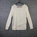 Athleta Sweaters | Athleta Sweater Womens Size S Ivory Criss Cross Knit Long Sleeve Pullover Active | Color: White | Size: S