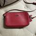 Coach Bags | Coach Kira Crossbody Polished Pebble Leather Brass/Red | Color: Red | Size: Os