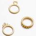 Free People Jewelry | Free People Temple Ring Set | Color: Gold | Size: Os
