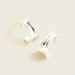 J. Crew Jewelry | J. Crew Silver-Plated Deep-Dip Earrings Nwt | Color: Silver | Size: Os