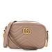 Gucci Bags | Gucci Calfskin Matelasse Mini Gg Marmont Chain Shoulder Bag Porcelain Rose | Color: Gold/Pink | Size: Os