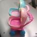 Disney Toys | Disney Junior T.O.T.S. Tots Double Stroller Dog Cat Euc Doll House Sized | Color: Blue/Pink | Size: Osbb