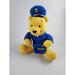Disney Toys | Disney Winnie The Pooh Bee Mailman 7” Stuffed Animal Postal Uniform | Color: Tan | Size: 7"