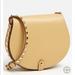 Rebecca Minkoff Bags | Hp Rebecca Minkoff Skylar Saddle Bag Tan With Gold Hardware Genuine Leather | Color: Gold/Tan | Size: Os
