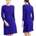 J. Crew Dresses | J. Crew Royal Blue Double Faced Wool Winter Dress Size 2 | Color: Blue | Size: 2