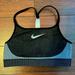 Nike Other | Girls Nike Sports Bra | Color: Black/Gray | Size: Medium