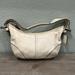 Coach Bags | Authentic Vintage Coach Leather Shoulder Handbag | Color: Cream | Size: Os