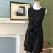 Anthropologie Dresses | Ben And Lucia/Anthropologie Black & Silver Dress | Color: Black/Silver | Size: 4