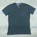 Levi's Shirts | Levi's Shirt Mens Small Black Heathered Short Sleeve V Neck Casual Pocket Tee | Color: Black | Size: S