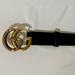 Gucci Accessories | Gucci Leather Belt With Double G Buckle With Snake | Color: Black/Gold | Size: Os