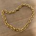 Anthropologie Jewelry | Anthropologie Gold Chain Necklace | Color: Gold | Size: Os