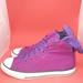 Converse Shoes | Converse Chuck Taylor All Star High Purple Bow Tie Sneakers Women's Juniors 5.5 | Color: Pink/Purple | Size: 5.5