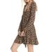 Free People Dresses | Free People Pradera Floral Long Sleeve Minidress | Color: Black/Yellow | Size: Xs
