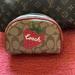 Coach Bags | Coach Make Up Bag Strawberry | Color: Red/Tan | Size: Os