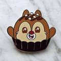 Disney Jewelry | Dale From Chip And Dale Dark Chocolate Ganache Truffle Munchling Disney Pin | Color: Brown/Cream | Size: Os