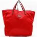 Gucci Bags | Gucci Gucci Micro Gg Tote Bag Nylon Handbag Pattern Red Ladies Fashion 284721 | Color: Red | Size: Os