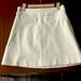 Anthropologie Skirts | Anthropologie Maeve White Mini Skirt X-X-Sml. Never Worn, Brand New. | Color: White | Size: Xxs