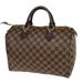 Louis Vuitton Bags | Authenticity Guarantee Louis Vuitton Speedy 30 Travel Hand Bag Damier Ebene Leat | Color: Brown | Size: W 11.8 X H 8.3 X D 6.7 " (Approx.)