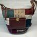 Coach Bags | Coach Shoulder Bag Purse In Multi-Color Leather And Suede One Size Euc | Color: Brown | Size: Os