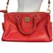 Dooney & Bourke Bags | Dooney & Bourke Rare Vintage All Weather Doctor Duffel Bag In Red Leather | Color: Gold/Red | Size: Os