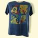 Disney Shirts | Disney T Shirt Mickey Mouse Pluto Donald Goofy T Shirt Size Medium | Color: Blue | Size: M