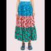 Kate Spade Skirts | Kate Spade Colorblock Apple Maxi Skirt | Color: Blue/Pink | Size: 10