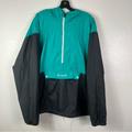 Columbia Jackets & Coats | Columbia Windbreaker Black Turquoise Teal Men’s Xxl | Color: Black/Green | Size: Xxl