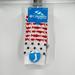 Columbia Underwear & Socks | Columbia Men's Pfg Patriot Crew Socks 3 Pairs Sz 6-12 Fish White/Red/Blue | Color: Red/White | Size: L