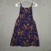 Free People Dresses | Free People Women's Blue Floral Printed Mini Dress Size | Color: Blue | Size: S
