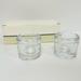 Kate Spade Accents | Kate Spade James Lane Votive Candle Set Full Lead Crystal Made In Slovenia | Color: Silver | Size: Os