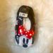 Disney Shoes | Disney Minnie Mouse Slippers New With Tags Size S/M | Color: Black/Red | Size: S/M