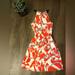 Lilly Pulitzer Dresses | Lilly Pulitzer Booze Cruise Halter Dress | Color: Orange/Red | Size: S