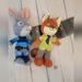 Disney Toys | New Lot Of 2 Disney Parks Nuimos Zootopia Judy Hopps & Nick Wilde Plush Dolls | Color: Blue | Size: 12334