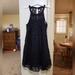 Torrid Dresses | Brand New!! Nwot Torrid Black Lace With Silver Sparkly Glitter Dress Size 16 | Color: Black/Silver | Size: 16