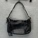 Coach Bags | Coach Women’s Vintage Black Leather Shoulder Bag Size Shown Pictures | Color: Black | Size: Os