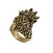 Gucci Jewelry | Gucci Black Bird Ring In Gold | Color: Black/Gold | Size: Os
