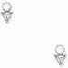 Kate Spade Jewelry | Kate Spade Bright Ideas Silver Triangle Stud Earrings | Color: Silver | Size: Os