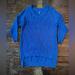 Free People Dresses | Free People Cobalt Blue Sweater Dress (Size M) | Color: Blue | Size: M