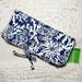 Lilly Pulitzer Bags | Lilly Pulitzer Bright Navy In The Groove On A Roll Travel Pouch New | Color: Blue/White | Size: Os