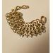 Anthropologie Jewelry | Anthropologie Woven Link Bracelet | Color: Gold | Size: Os